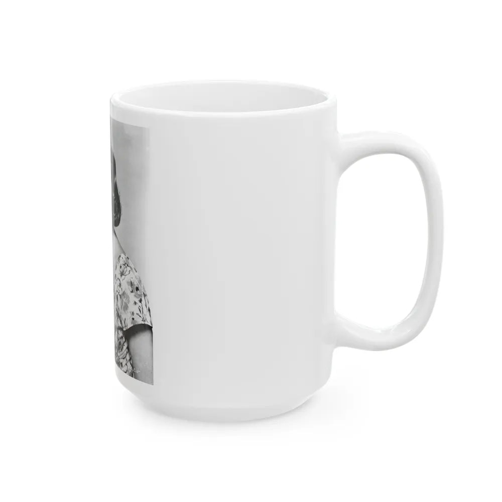 Terry Moore #69 (Vintage Female Icon) White Coffee Mug-Go Mug Yourself