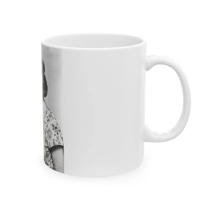 Terry Moore #69 (Vintage Female Icon) White Coffee Mug-Go Mug Yourself
