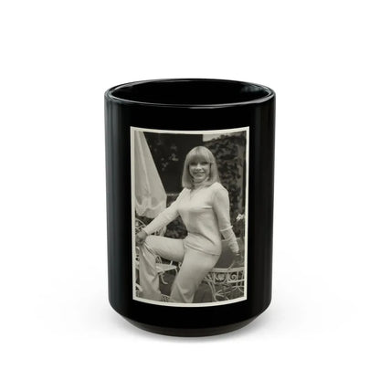 Terry Moore #690 (Vintage Female Icon) Black Coffee Mug 15oz - Go Mug Yourself