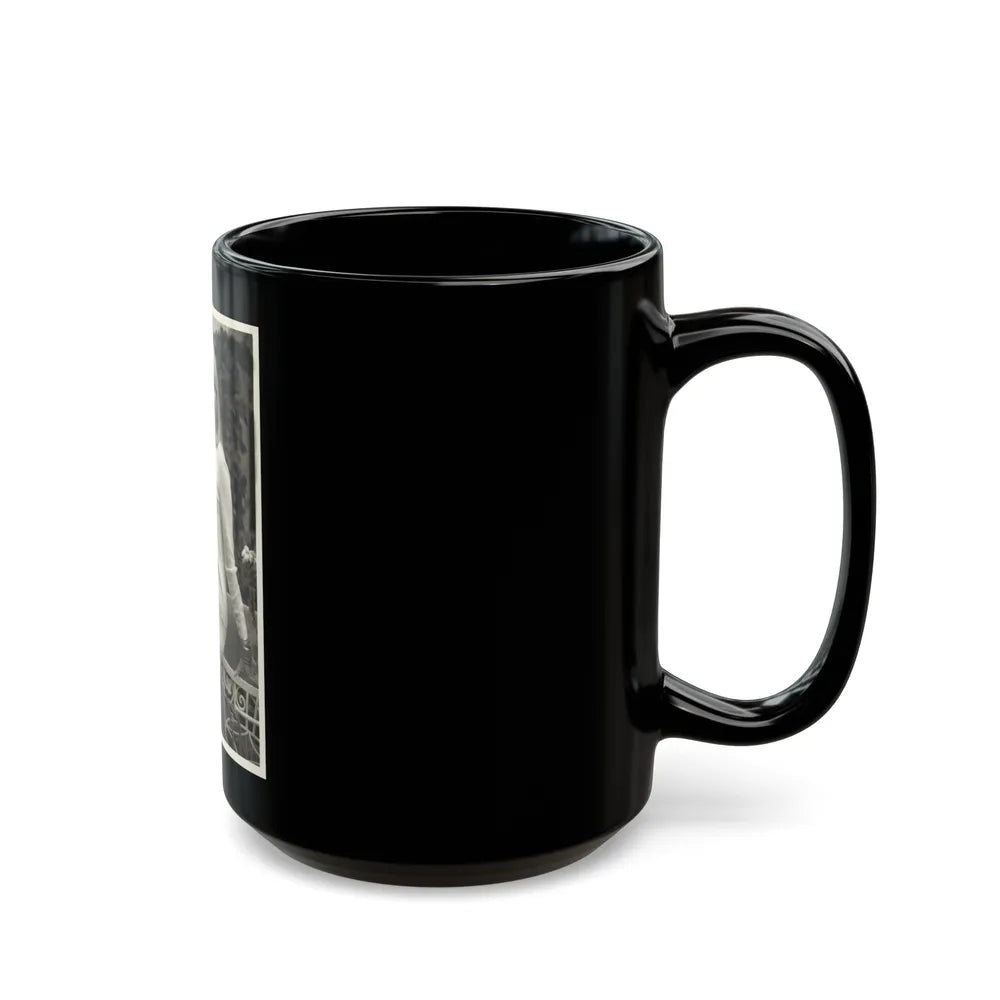 Terry Moore #690 (Vintage Female Icon) Black Coffee Mug-Go Mug Yourself