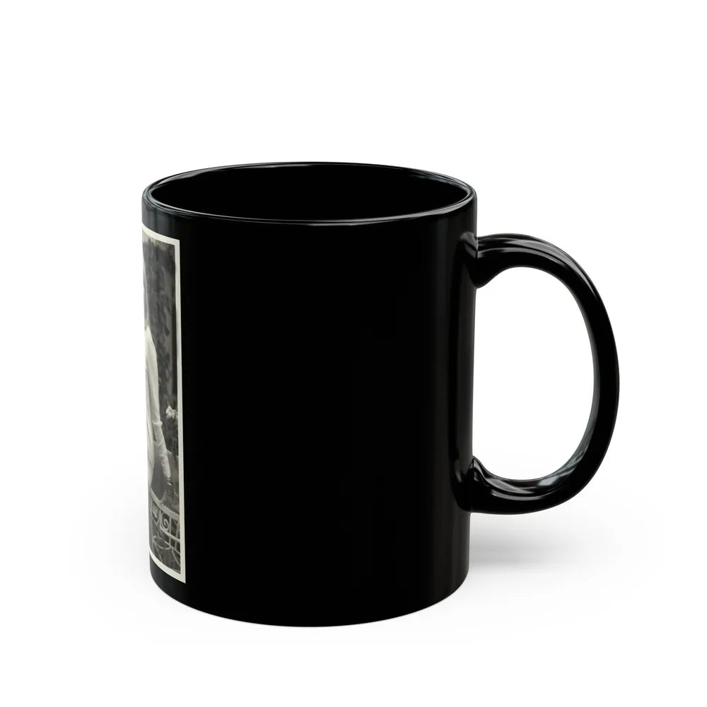 Terry Moore #690 (Vintage Female Icon) Black Coffee Mug-Go Mug Yourself