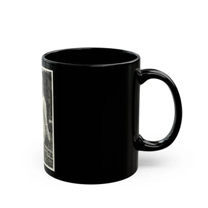 Terry Moore #690 (Vintage Female Icon) Black Coffee Mug-Go Mug Yourself