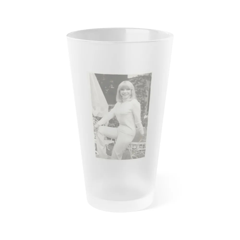 Terry Moore #690 (Vintage Female Icon) Frosted Pint Glass 16oz-16oz-Frosted-Go Mug Yourself