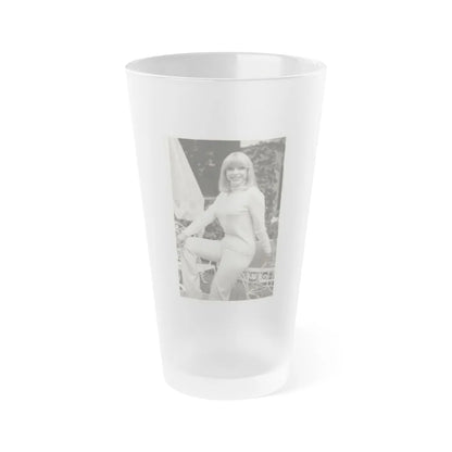 Terry Moore #690 (Vintage Female Icon) Frosted Pint Glass 16oz-16oz-Frosted-Go Mug Yourself