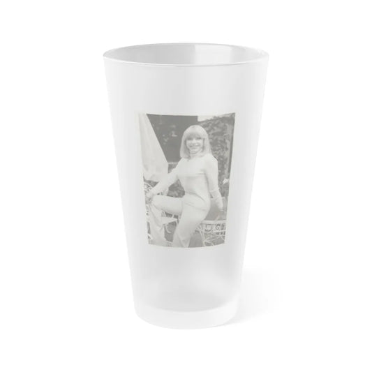 Terry Moore #690 (Vintage Female Icon) Frosted Pint Glass 16oz-16oz-Frosted-Go Mug Yourself