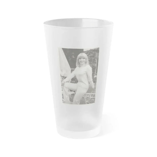 Terry Moore #690 (Vintage Female Icon) Frosted Pint Glass 16oz 16oz Frosted - Go Mug Yourself