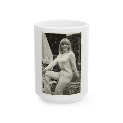 Terry Moore #690 (Vintage Female Icon) White Coffee Mug-15oz-Go Mug Yourself