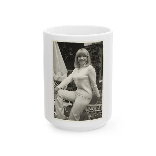 Terry Moore #690 (Vintage Female Icon) White Coffee Mug-15oz-Go Mug Yourself