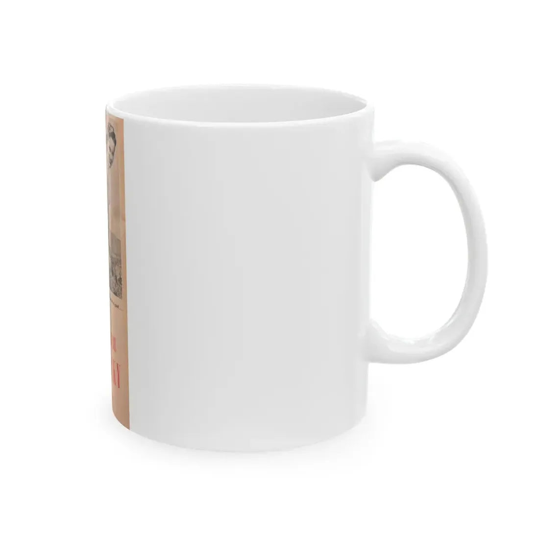 Terry Moore #691 (Vintage Female Icon) White Coffee Mug - Go Mug Yourself