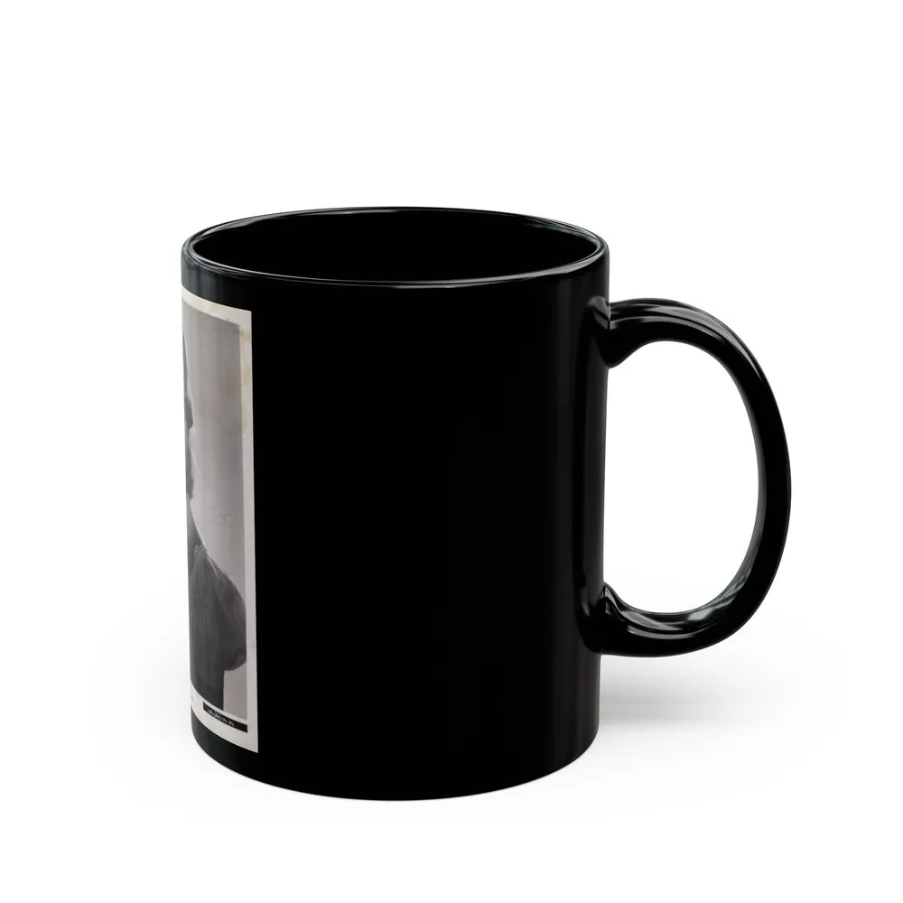 Terry Moore #692 (Vintage Female Icon) Black Coffee Mug-Go Mug Yourself