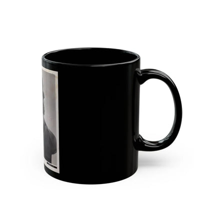 Terry Moore #692 (Vintage Female Icon) Black Coffee Mug-Go Mug Yourself