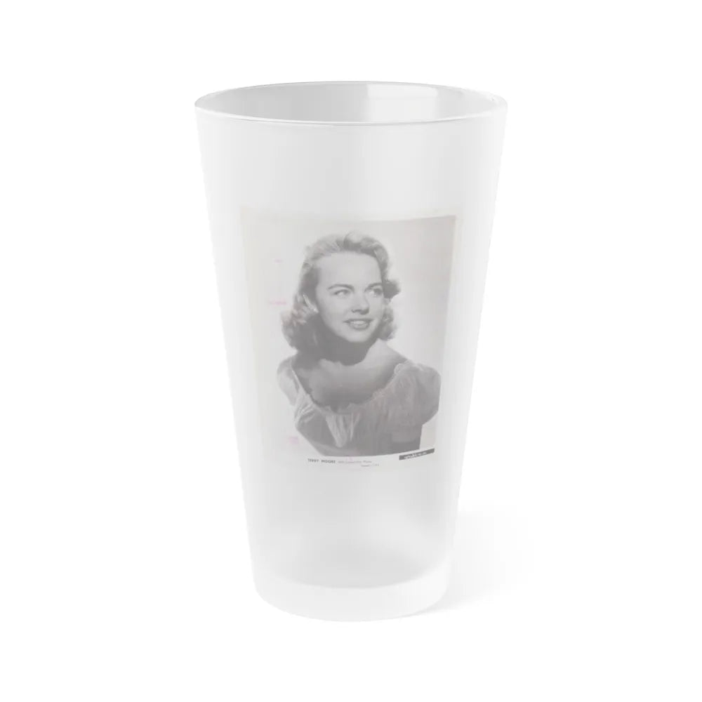 Terry Moore #692 (Vintage Female Icon) Frosted Pint Glass 16oz-16oz-Frosted-Go Mug Yourself