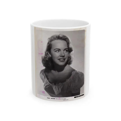 Terry Moore #692 (Vintage Female Icon) White Coffee Mug 11oz - Go Mug Yourself