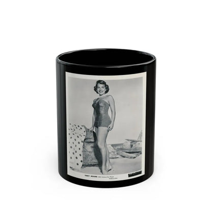 Terry Moore #693 (Vintage Female Icon) Black Coffee Mug-11oz-Go Mug Yourself