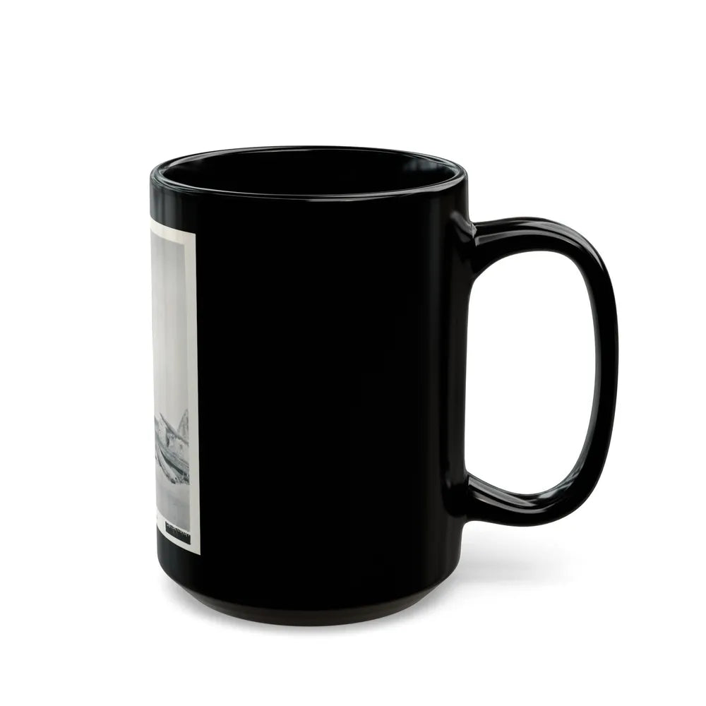 Terry Moore #693 (Vintage Female Icon) Black Coffee Mug-Go Mug Yourself