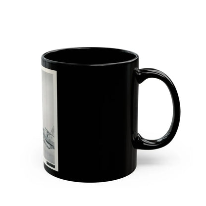 Terry Moore #693 (Vintage Female Icon) Black Coffee Mug-Go Mug Yourself