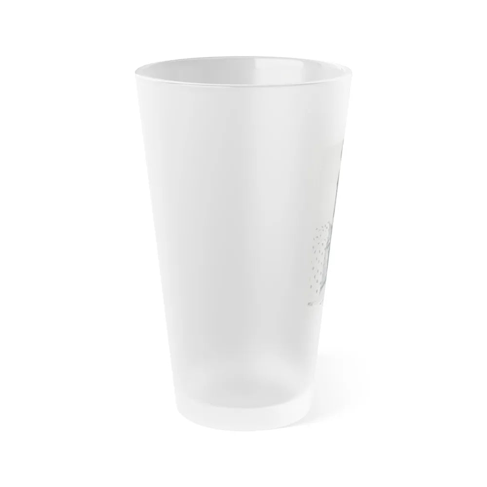 Terry Moore #693 (Vintage Female Icon) Frosted Pint Glass 16oz-Go Mug Yourself
