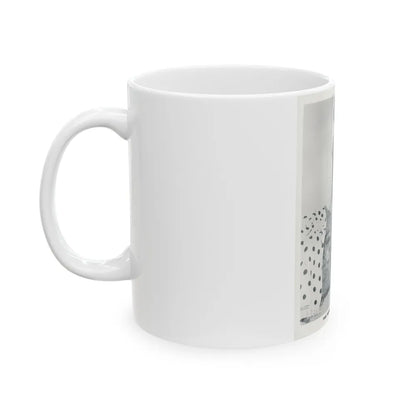 Terry Moore #693 (Vintage Female Icon) White Coffee Mug-Go Mug Yourself
