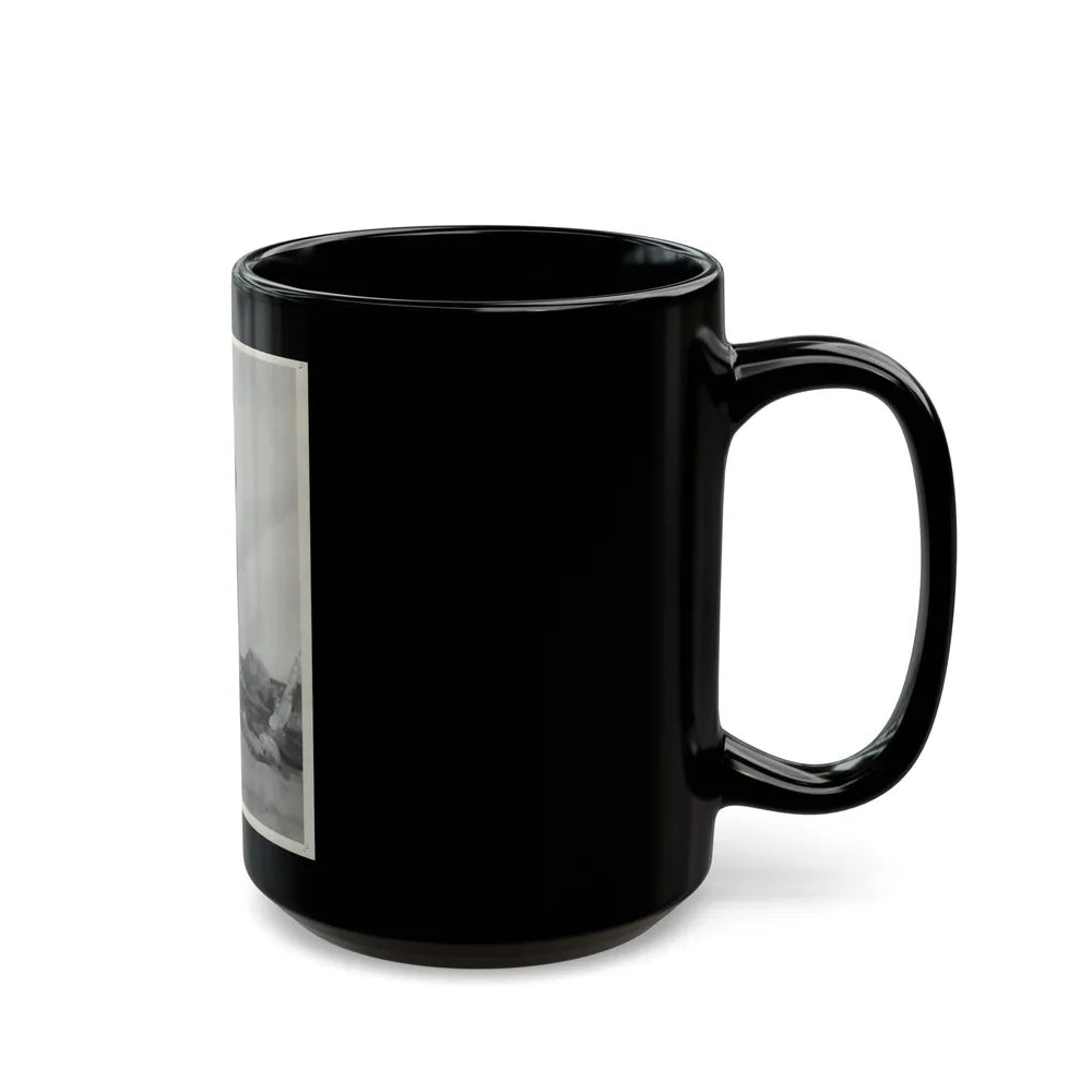 Terry Moore #694 (Vintage Female Icon) Black Coffee Mug-Go Mug Yourself