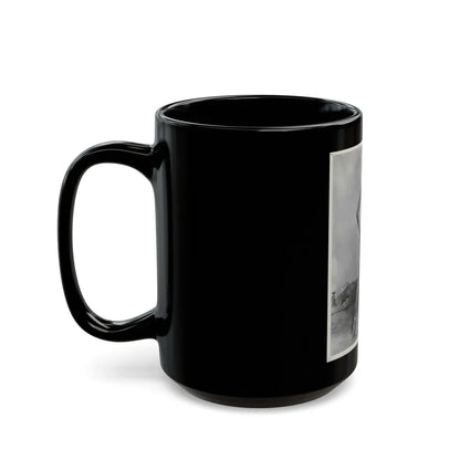 Terry Moore #694 (Vintage Female Icon) Black Coffee Mug-Go Mug Yourself