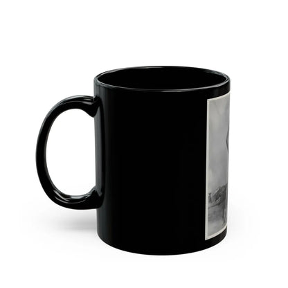 Terry Moore #694 (Vintage Female Icon) Black Coffee Mug-Go Mug Yourself