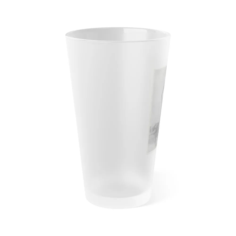 Terry Moore #694 (Vintage Female Icon) Frosted Pint Glass 16oz-Go Mug Yourself