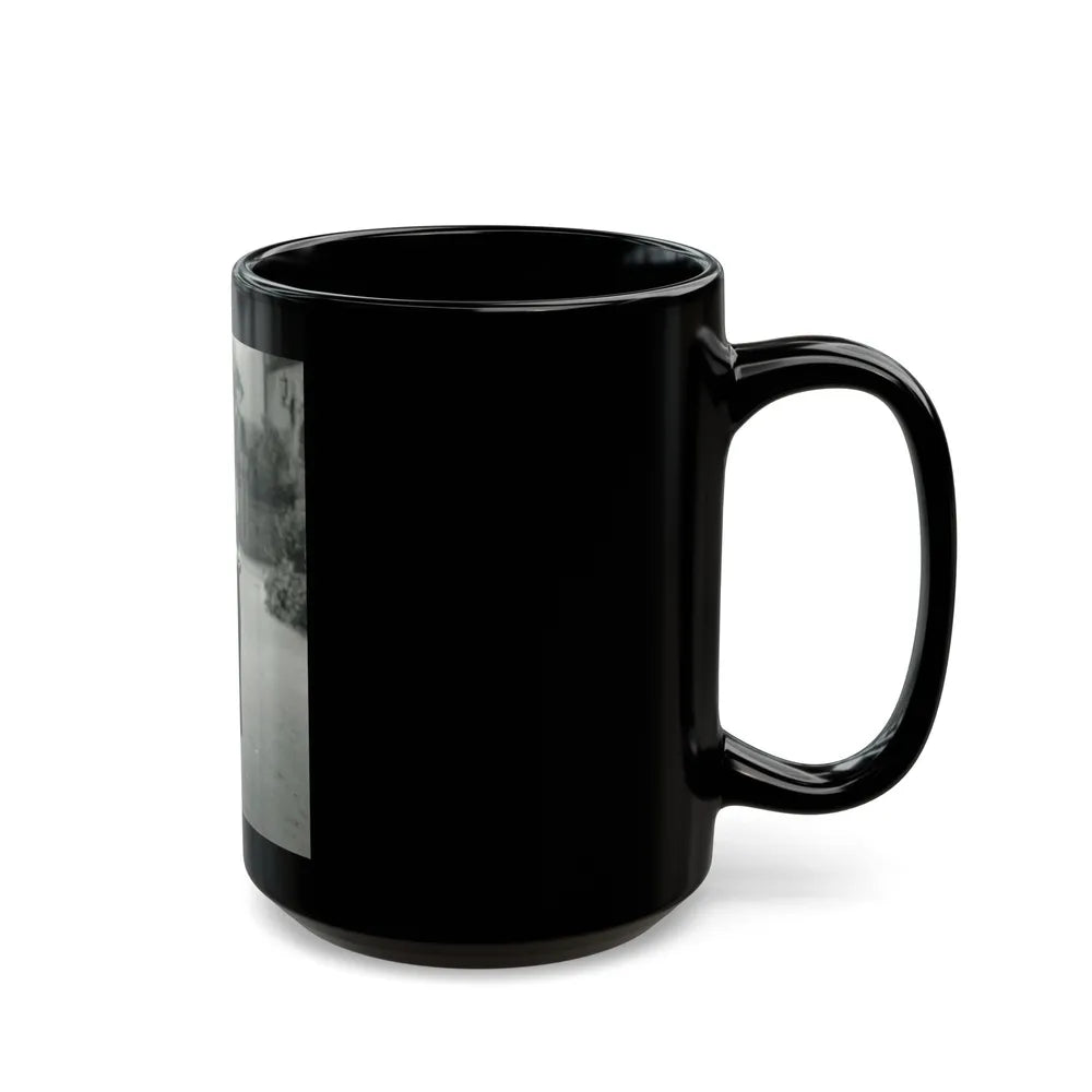 Terry Moore #695 (Vintage Female Icon) Black Coffee Mug-Go Mug Yourself