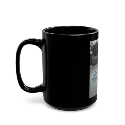 Terry Moore #695 (Vintage Female Icon) Black Coffee Mug-Go Mug Yourself