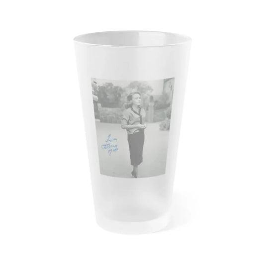 Terry Moore #695 (Vintage Female Icon) Frosted Pint Glass 16oz 16oz Frosted - Go Mug Yourself
