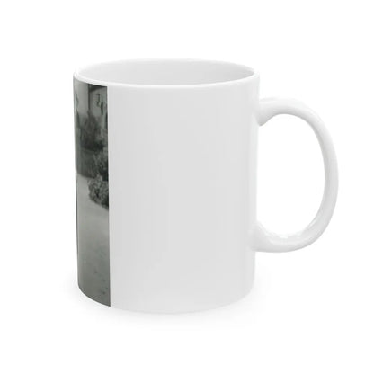 Terry Moore #695 (Vintage Female Icon) White Coffee Mug-Go Mug Yourself