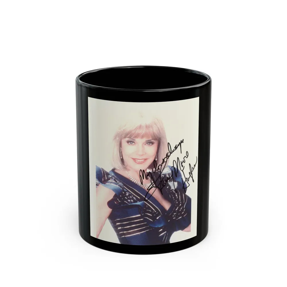 Terry Moore #697 (Vintage Female Icon) Black Coffee Mug-11oz-Go Mug Yourself