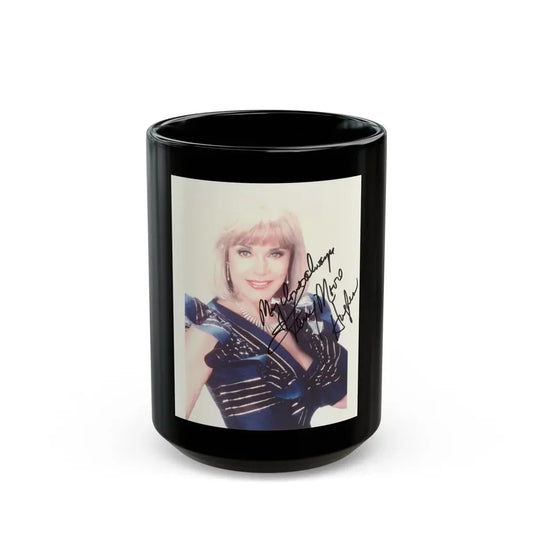 Terry Moore #697 (Vintage Female Icon) Black Coffee Mug 15oz - Go Mug Yourself
