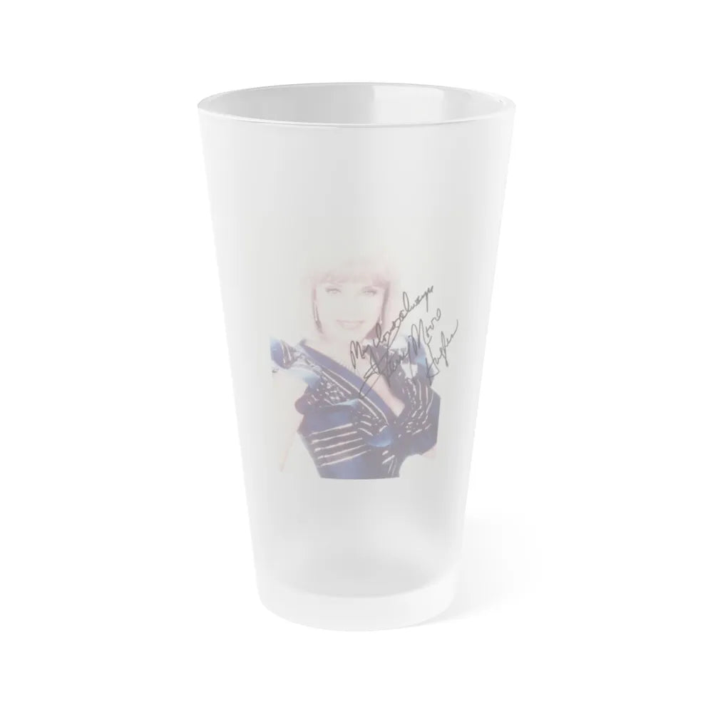 Terry Moore #697 (Vintage Female Icon) Frosted Pint Glass 16oz-16oz-Frosted-Go Mug Yourself