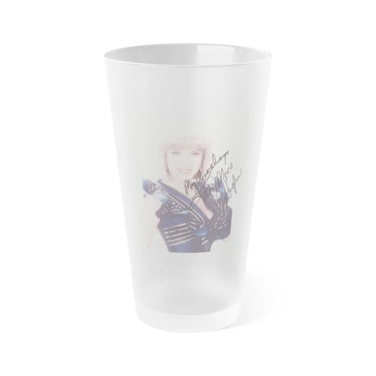 Terry Moore #697 (Vintage Female Icon) Frosted Pint Glass 16oz-16oz-Frosted-Go Mug Yourself
