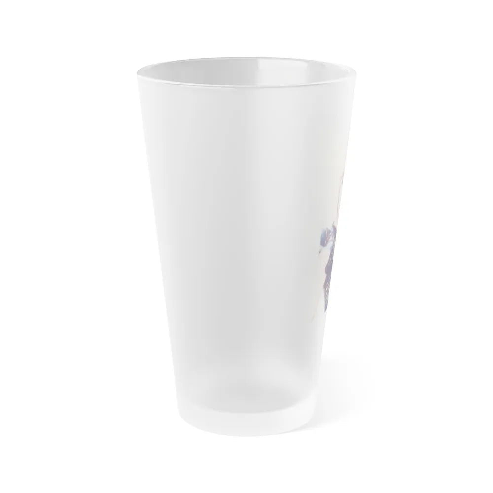 Terry Moore #697 (Vintage Female Icon) Frosted Pint Glass 16oz-Go Mug Yourself