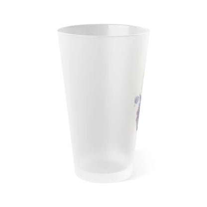 Terry Moore #697 (Vintage Female Icon) Frosted Pint Glass 16oz-Go Mug Yourself