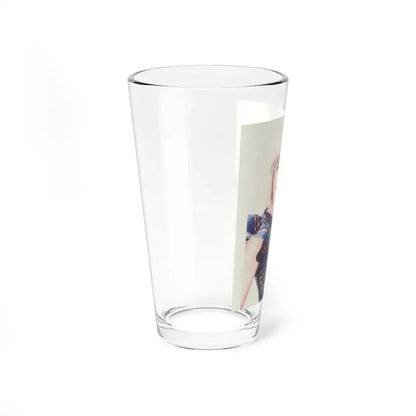 Terry Moore #697 (Vintage Female Icon) Pint Glass 16oz - Go Mug Yourself