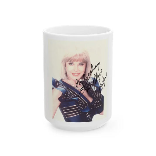 Terry Moore #697 (Vintage Female Icon) White Coffee Mug-15oz-Go Mug Yourself