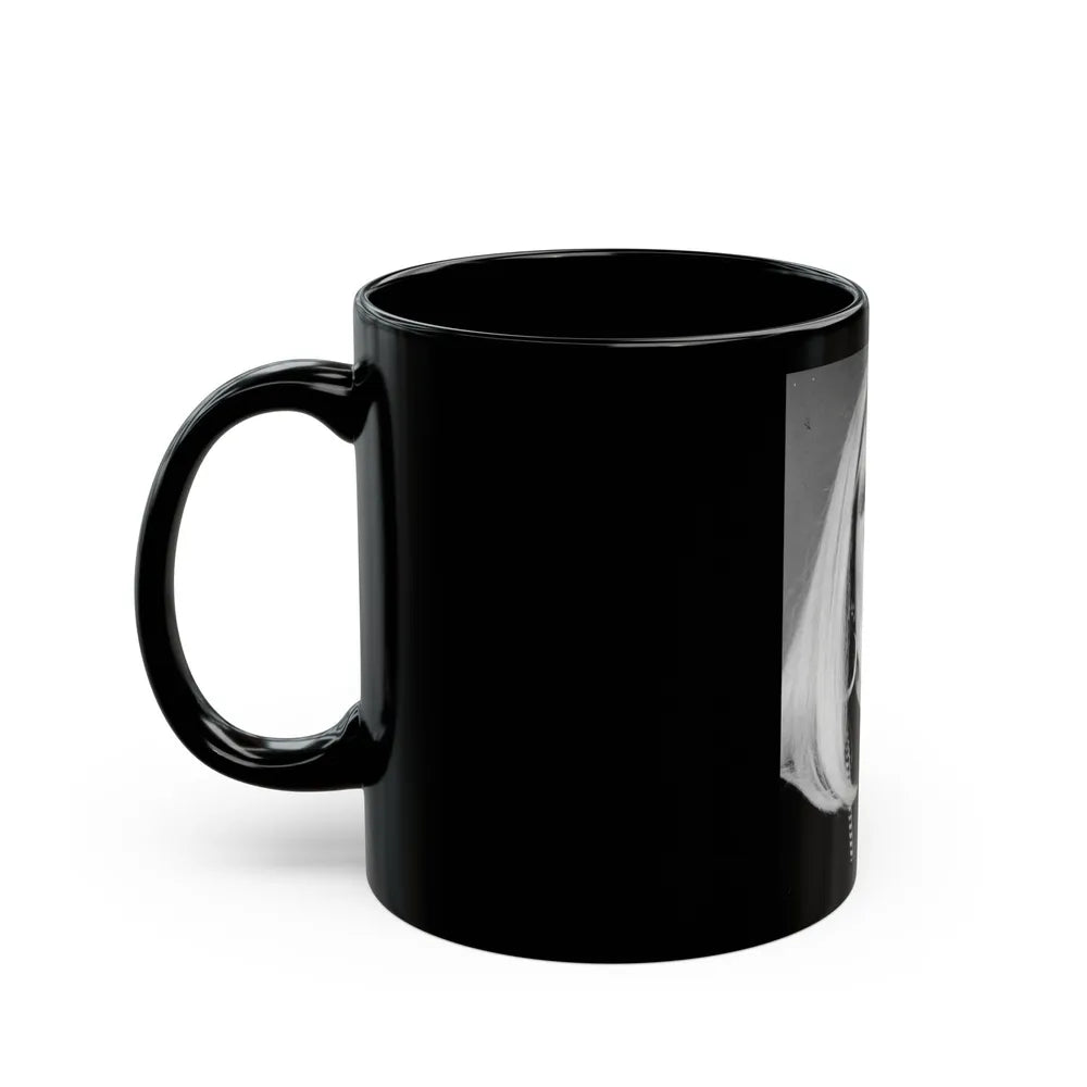Terry Moore #698 (Vintage Female Icon) Black Coffee Mug-Go Mug Yourself
