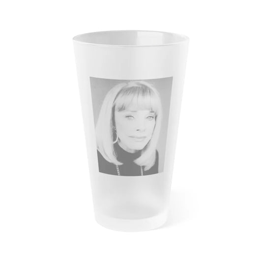 Terry Moore #698 (Vintage Female Icon) Frosted Pint Glass 16oz-16oz-Frosted-Go Mug Yourself