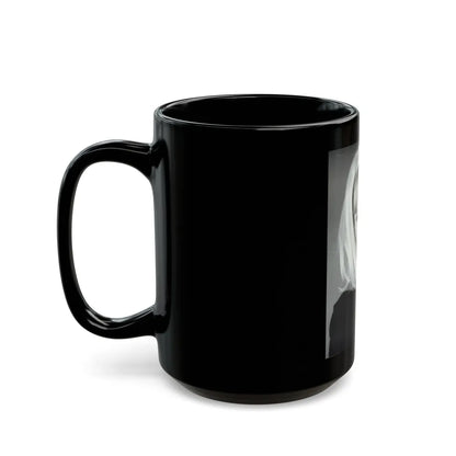 Terry Moore #700 (Vintage Female Icon) Black Coffee Mug-Go Mug Yourself