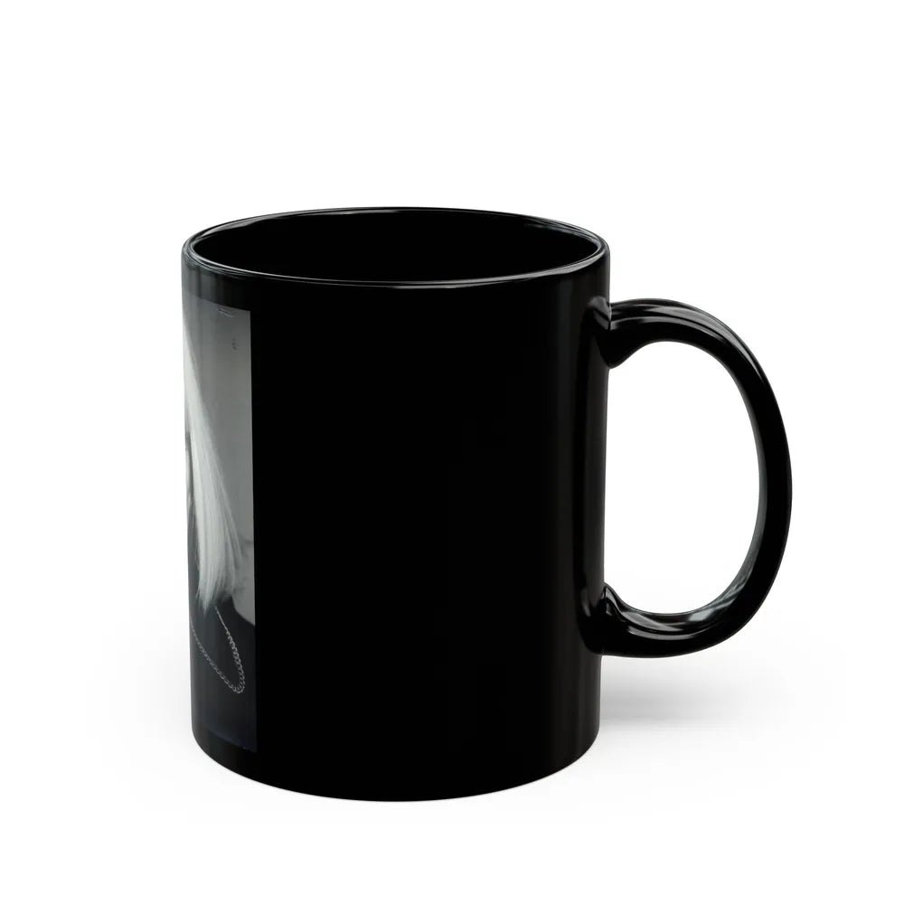 Terry Moore #700 (Vintage Female Icon) Black Coffee Mug-Go Mug Yourself