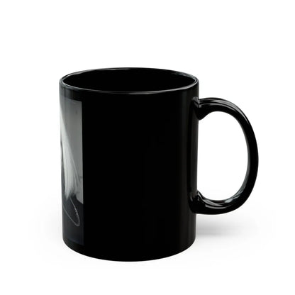 Terry Moore #700 (Vintage Female Icon) Black Coffee Mug-Go Mug Yourself