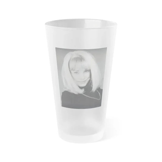 Terry Moore #700 (Vintage Female Icon) Frosted Pint Glass 16oz 16oz Frosted - Go Mug Yourself
