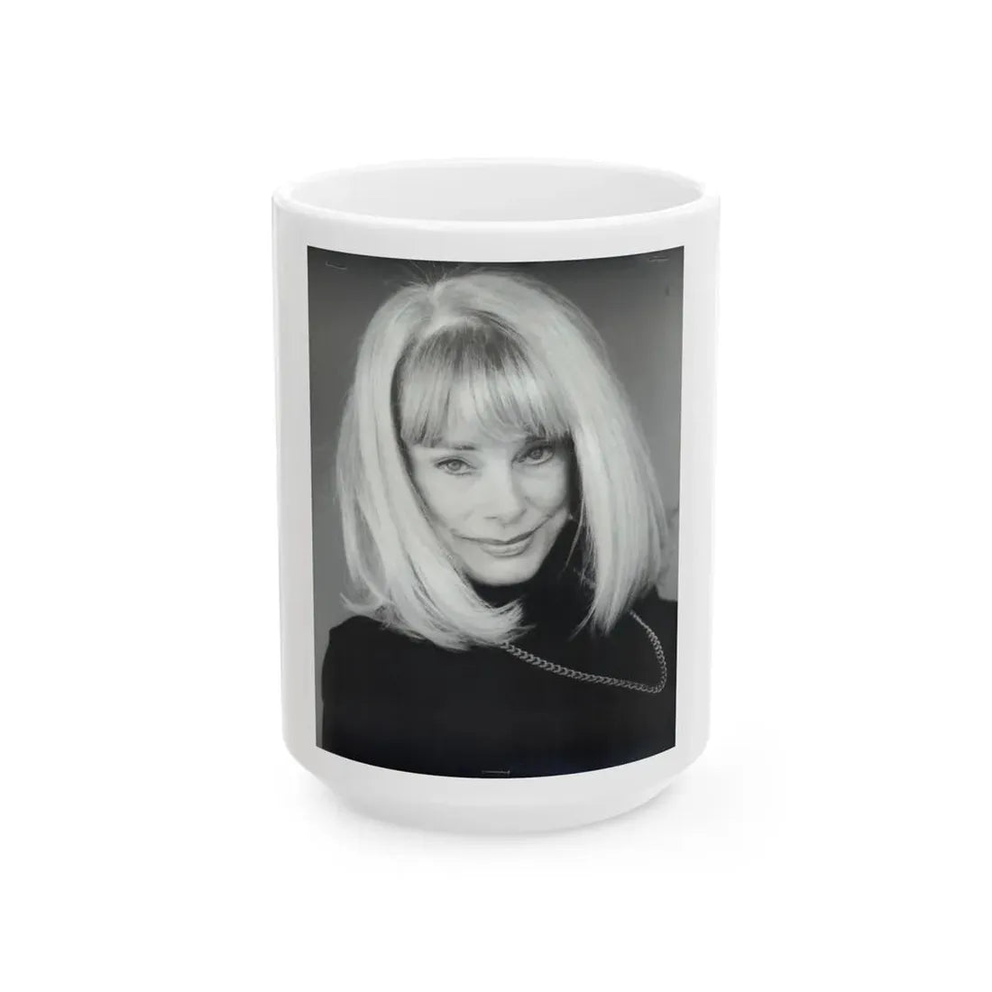 Terry Moore #700 (Vintage Female Icon) White Coffee Mug 15oz - Go Mug Yourself
