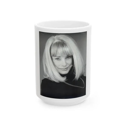 Terry Moore #700 (Vintage Female Icon) White Coffee Mug 15oz - Go Mug Yourself