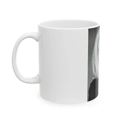 Terry Moore #700 (Vintage Female Icon) White Coffee Mug-Go Mug Yourself