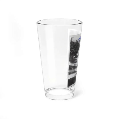 Terry Moore #703 - 8x10 1-Piece Swimsuit B&W Cheesecake Vintage Pin-Up Photo from Early 50's Autographed (Vintage Female Icon) Pint Glass 16oz - Go Mug Yourself