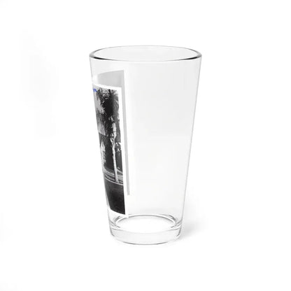 Terry Moore #703 - 8x10 1-Piece Swimsuit B&W Cheesecake Vintage Pin-Up Photo from Early 50's Autographed (Vintage Female Icon) Pint Glass 16oz - Go Mug Yourself