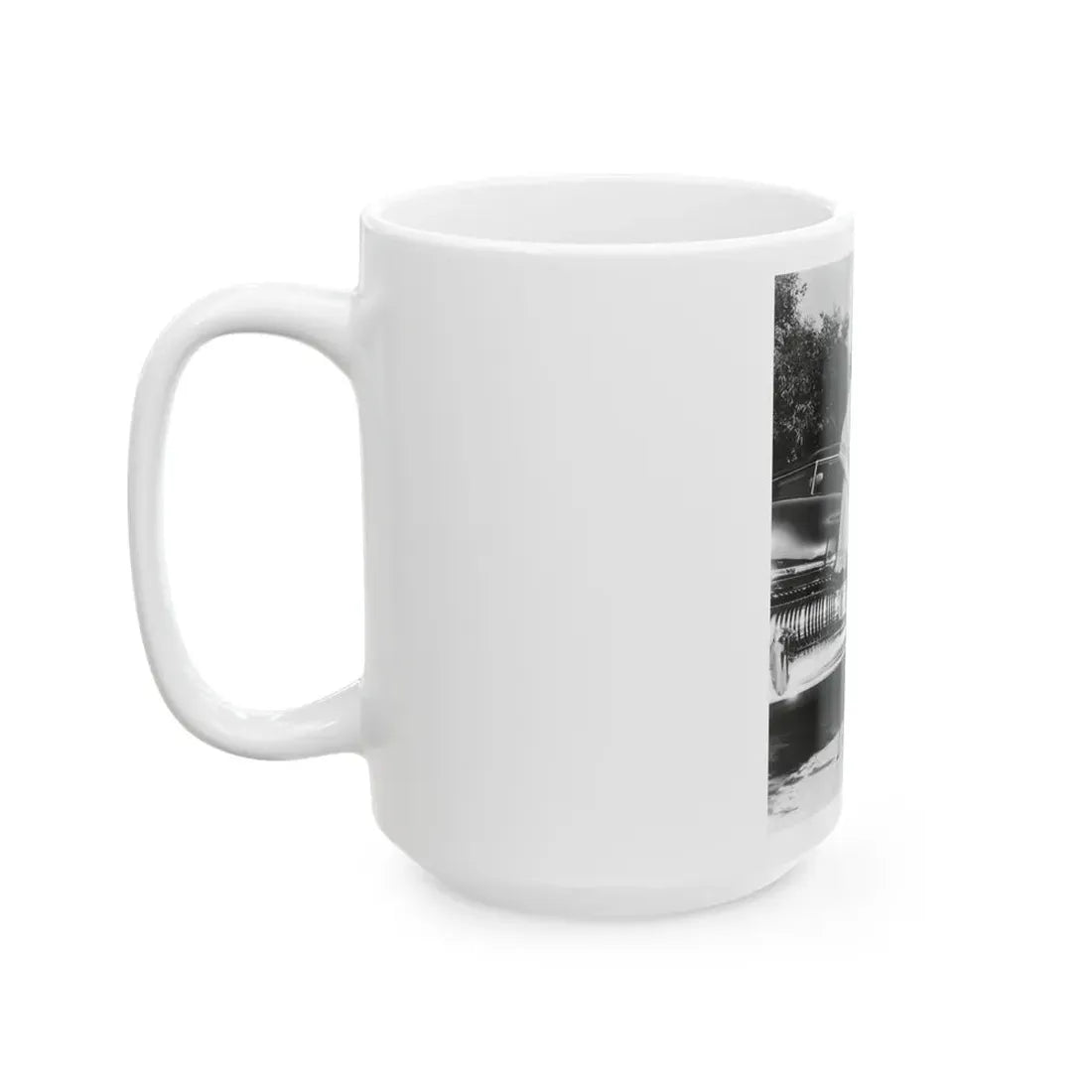 Terry Moore #703 - 8x10 1-Piece Swimsuit B&W Cheesecake Vintage Pin-Up Photo from Early 50's (Vintage Female Icon) White Coffee Mug - Go Mug Yourself